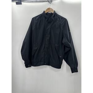 FootJoy Dryjoys Men Black Jacket Windbreaker Small Golf Outdoor Gorpcore Hiking